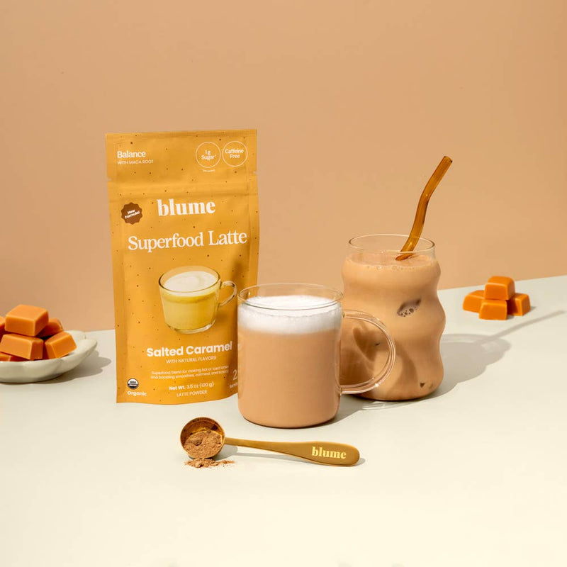 superfood latte powder- salted caramel