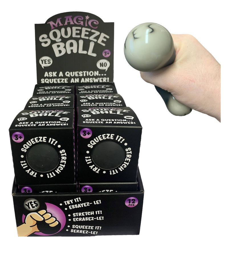 super squish magic stress ball- squeeze an answer!