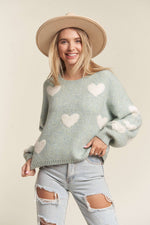 heart to heart sweater