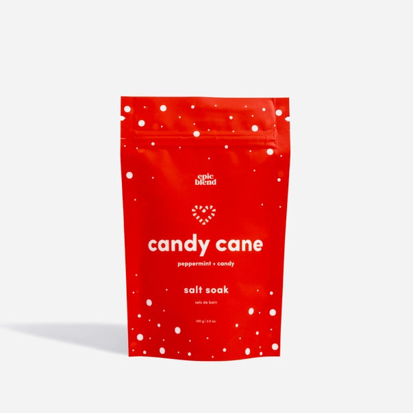 candy cane vegan salt soak