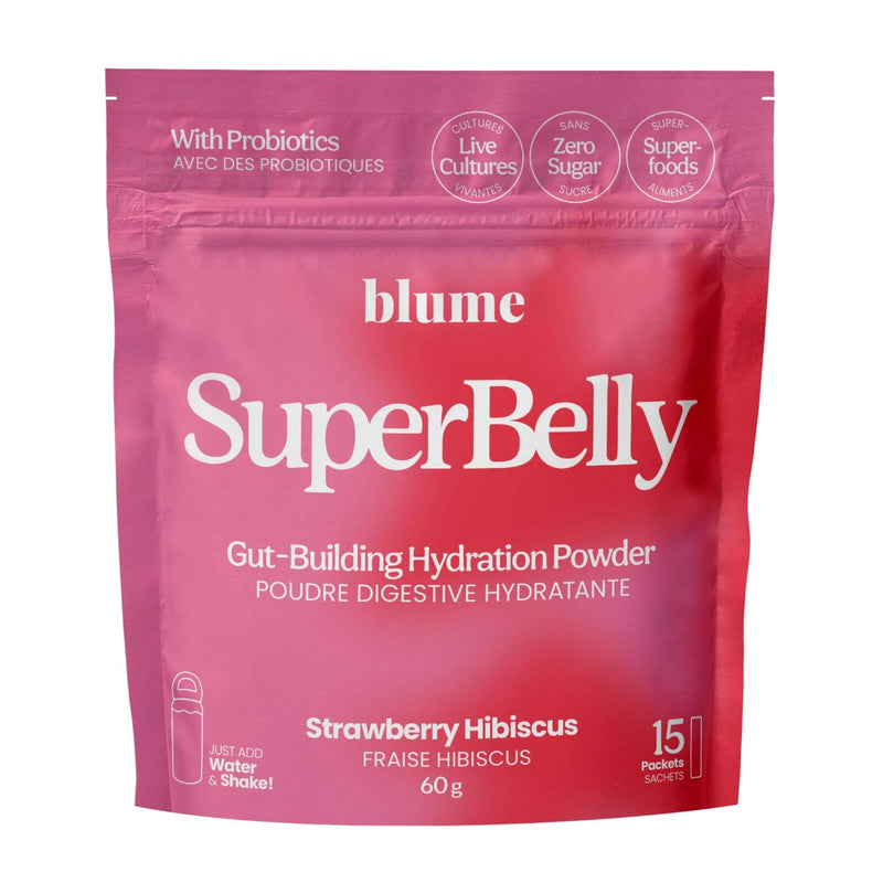 superbelly hydration & gut mix- strawberry hibiscus