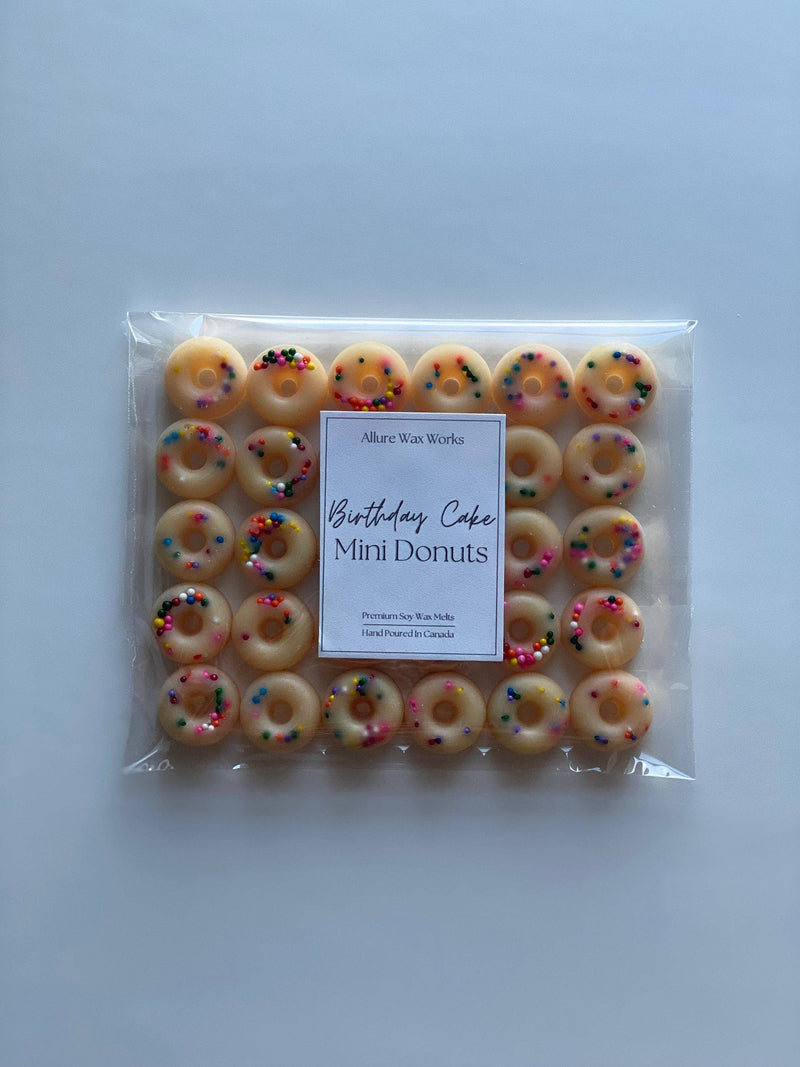 birthday cake mini donuts wax melts