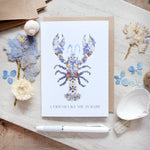 a friend like you is rare lobster card