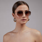 HEX sunglasses- brown