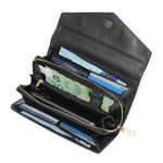 classic clutch wallet black