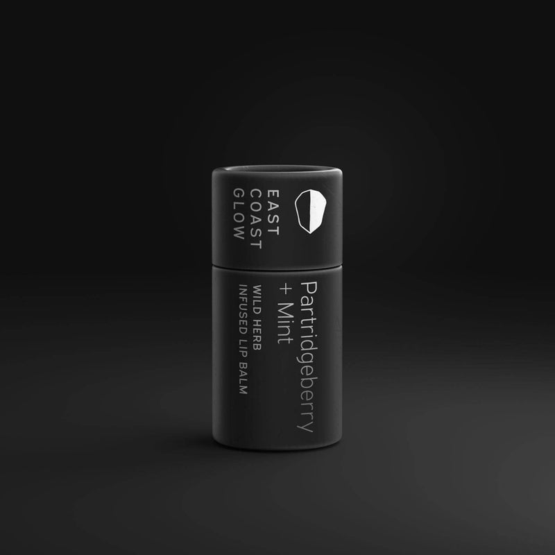 partridgeberry + mint wild herb infused lip balm