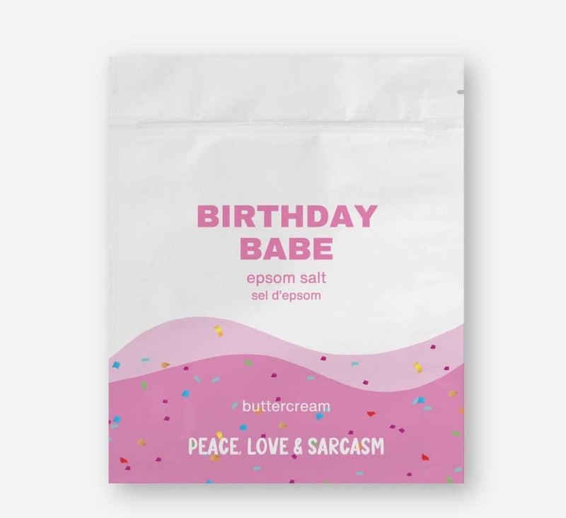 Birthday Babe Epsom Salt Bath Soak
