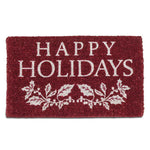 happy holidays doormat