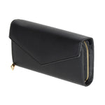 classic clutch wallet black