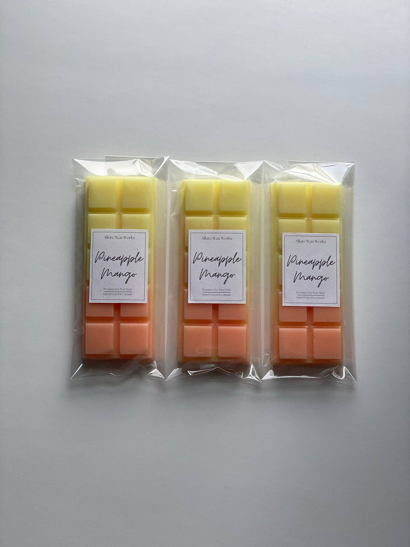 pineapple mango snap bar wax melts