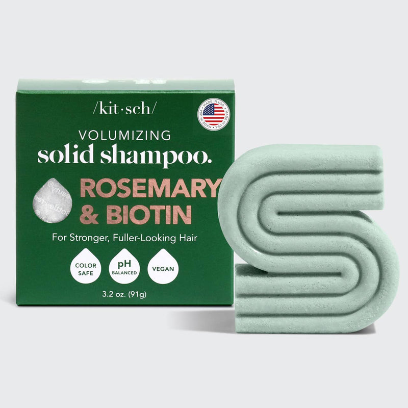 rosemary & biotin volumizing solid shampoo bar