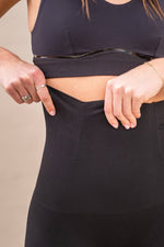 contour lift shorts- black