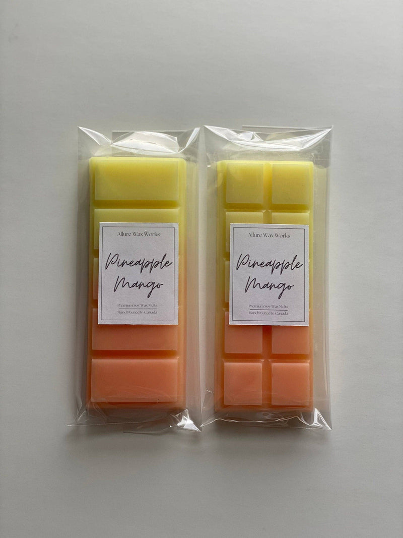 pineapple mango snap bar wax melts