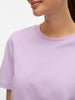 paulina short sleeve t-shirt- lilac