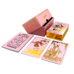 rose gold foil tarot & guide