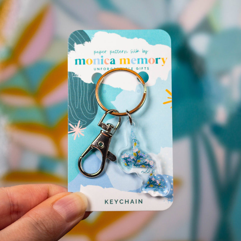 NL province floral keychain