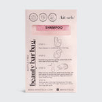 shampoo beauty bar bag- blush