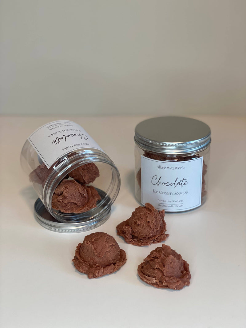 ice cream scoop wax melts- neapolitan ice cream