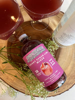 cherry & peach with lime - cocktail/mocktail mixer
