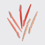 dermaplaners 6pc set- cherry blossom