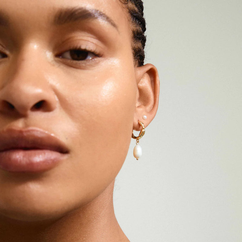 contance freshwater pearl earrings