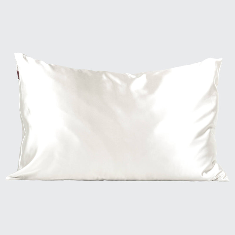 satin pillowcase- ivory