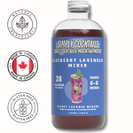 blueberry lavender - cocktail/mocktail mixer