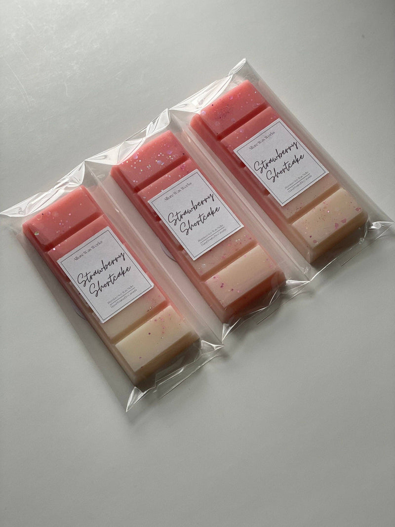 strawberry shortcake snap bar wax melts