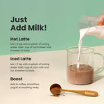 superfood latte powder- mint cocoa blend