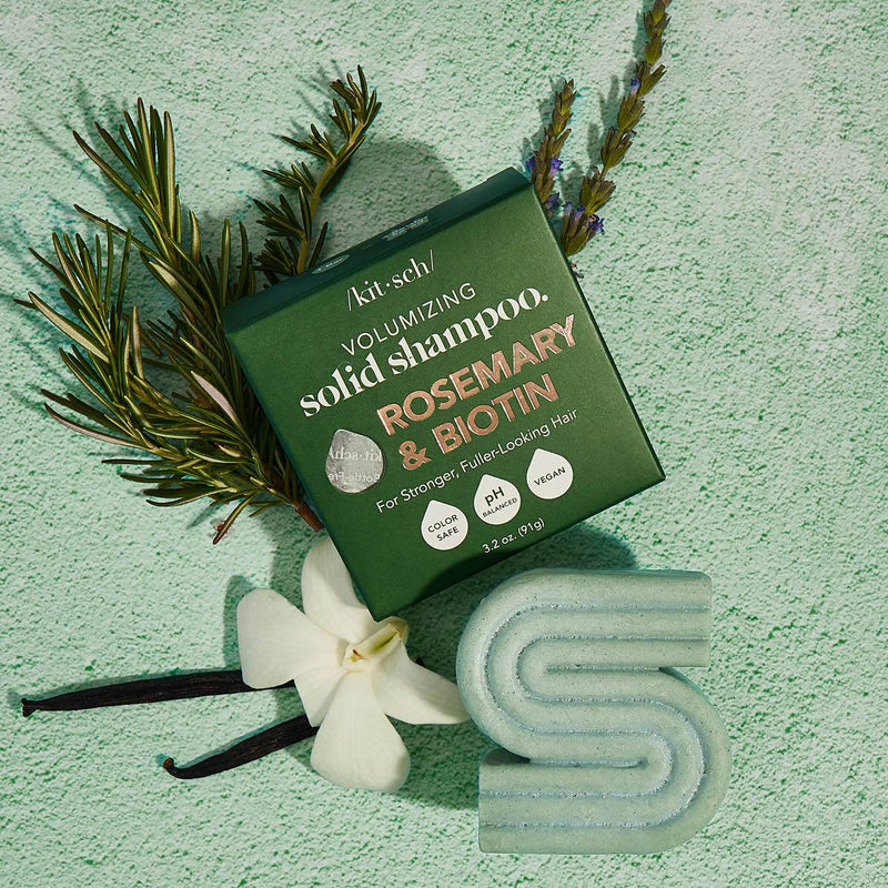 rosemary & biotin volumizing solid shampoo bar