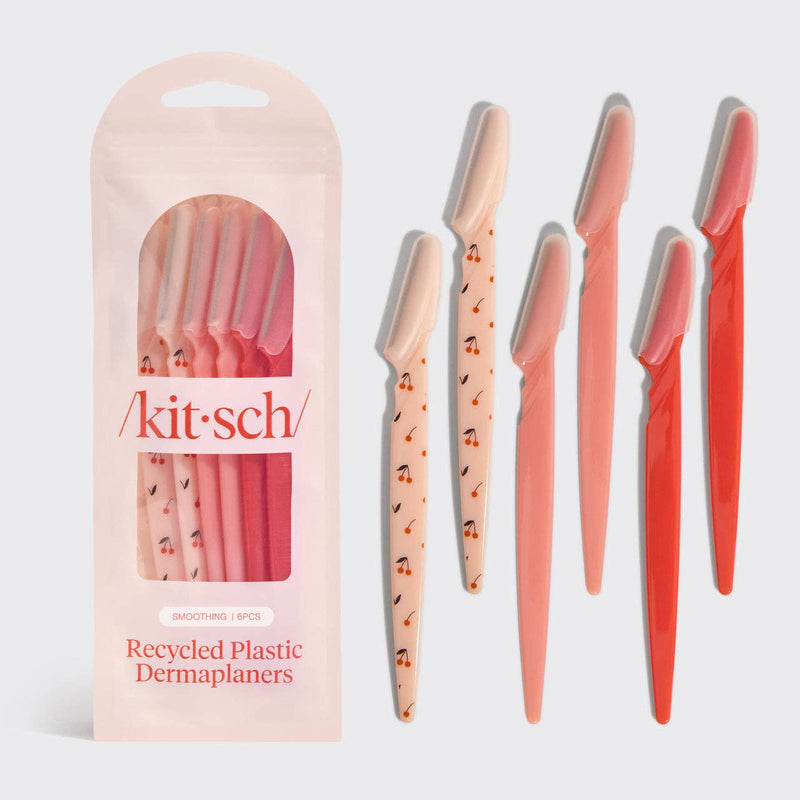 dermaplaners 6pc set- cherry blossom