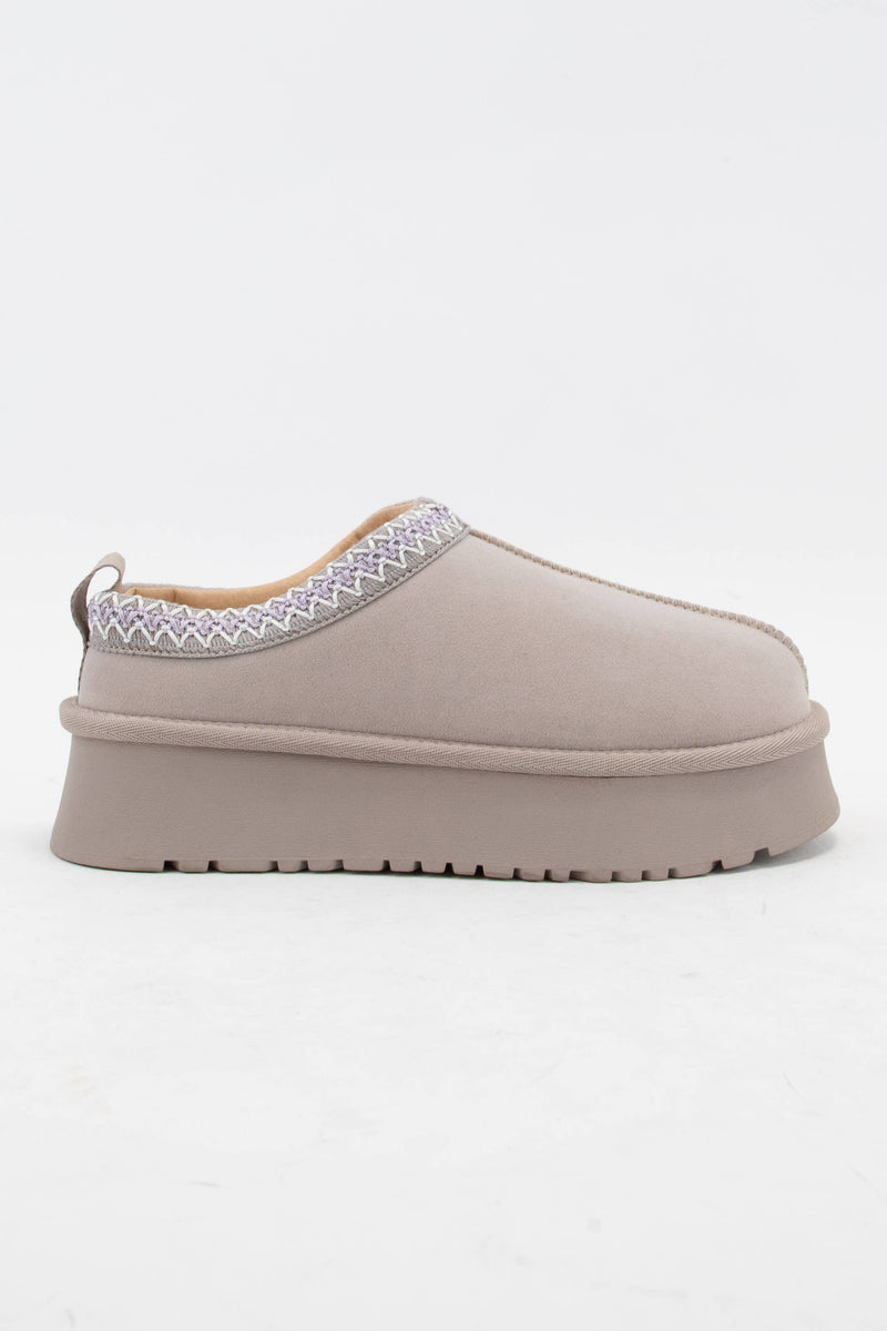 tessa platform slip on