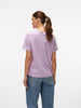 paulina short sleeve t-shirt- lilac