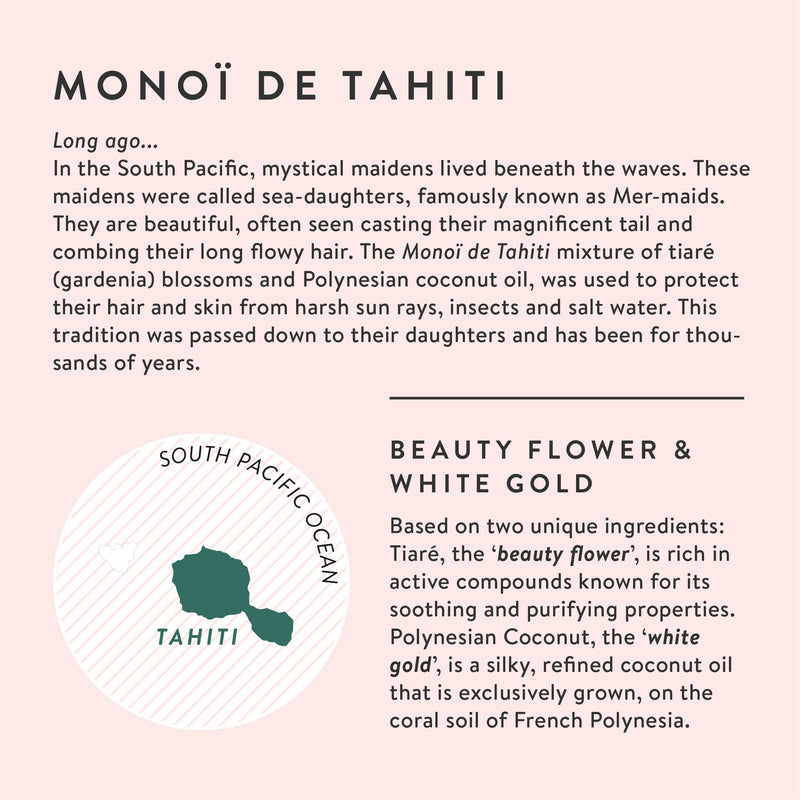 mèr-mèr monoï beauty flower glowing body oil- 60ml
