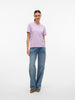 paulina short sleeve t-shirt- lilac