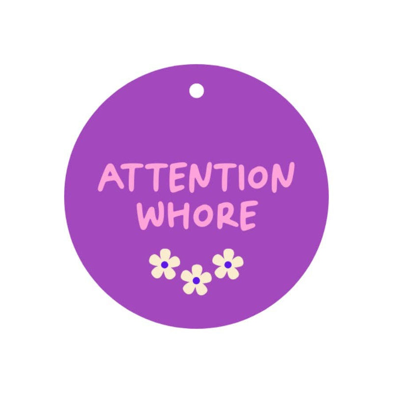 attention whore pup charm