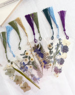 pressed flower bookmarks- assorted
