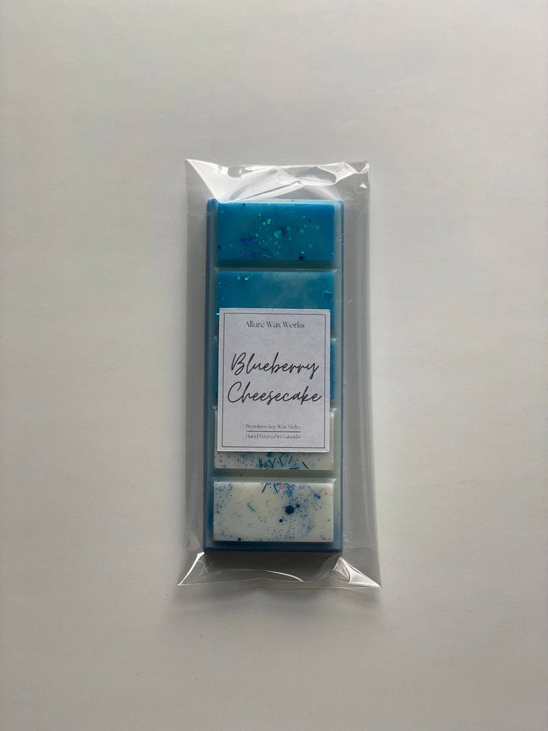 blueberry cheesecake snap bar wax melts
