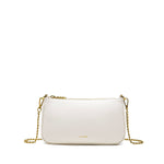 francine crossbody chain bag- coconut cream