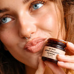 salted chocolate caramel lip scrub