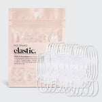 no-snag elastic 100 pc- clear