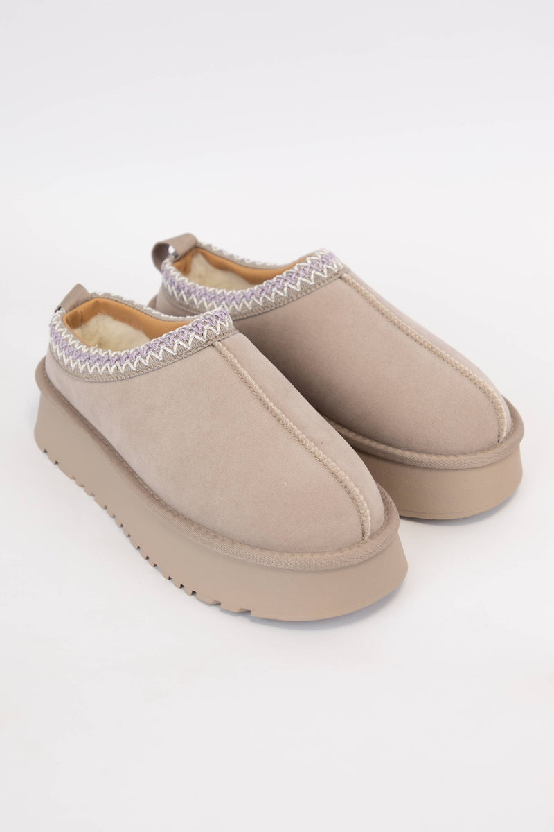 tessa platform slip on