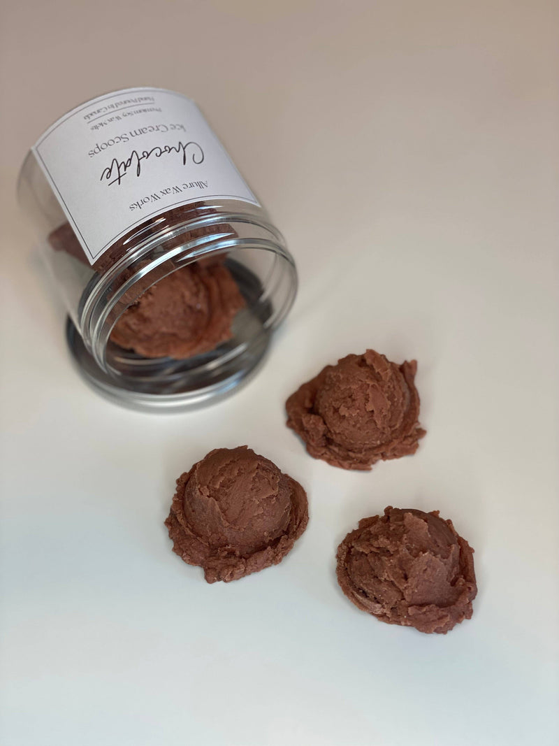 ice cream scoop wax melts- neapolitan ice cream