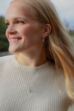 tasia earrings- amazonite