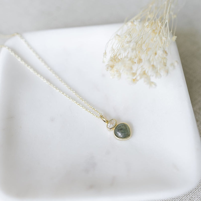 anastasia necklace- labradorite