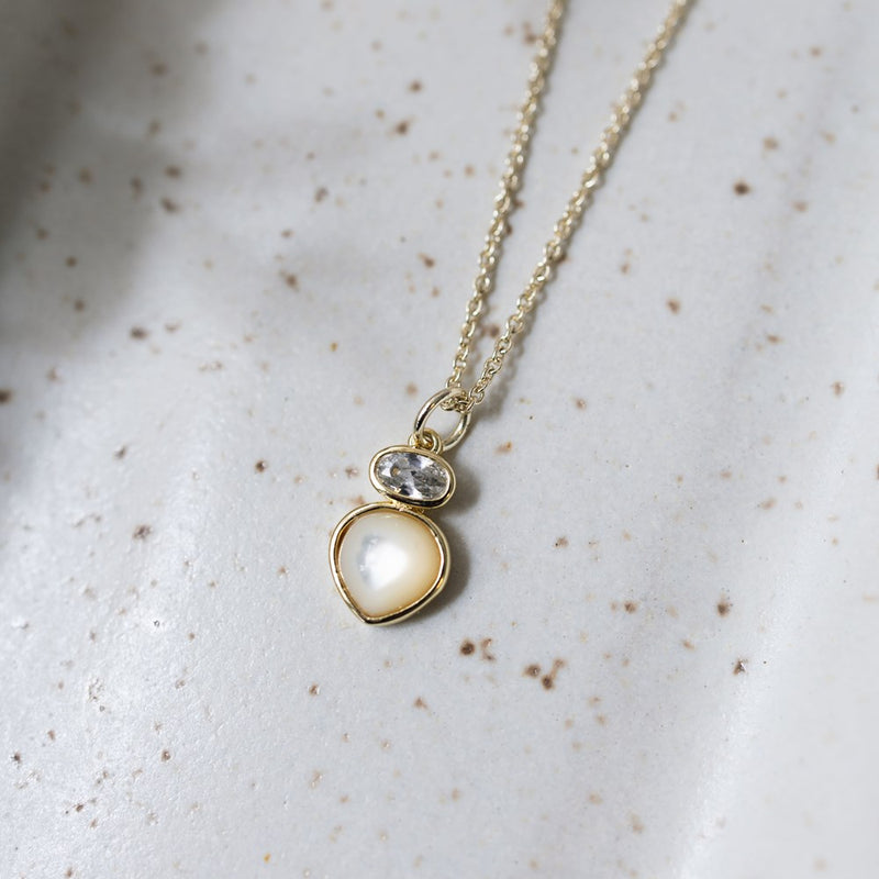 anastasia necklace- moonstone