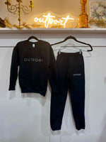 the outport youth jogger- black