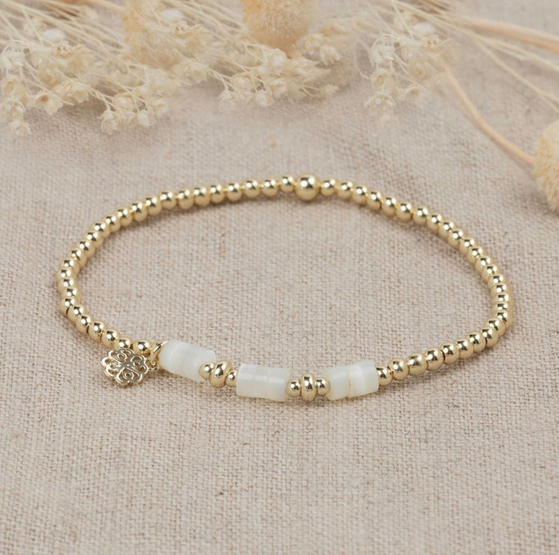 bayla bracelet- mother of pearl