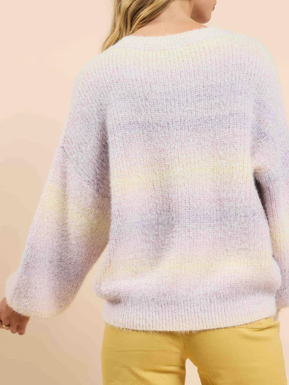 after glow ombre sweater