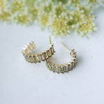 chara hoops- moss green